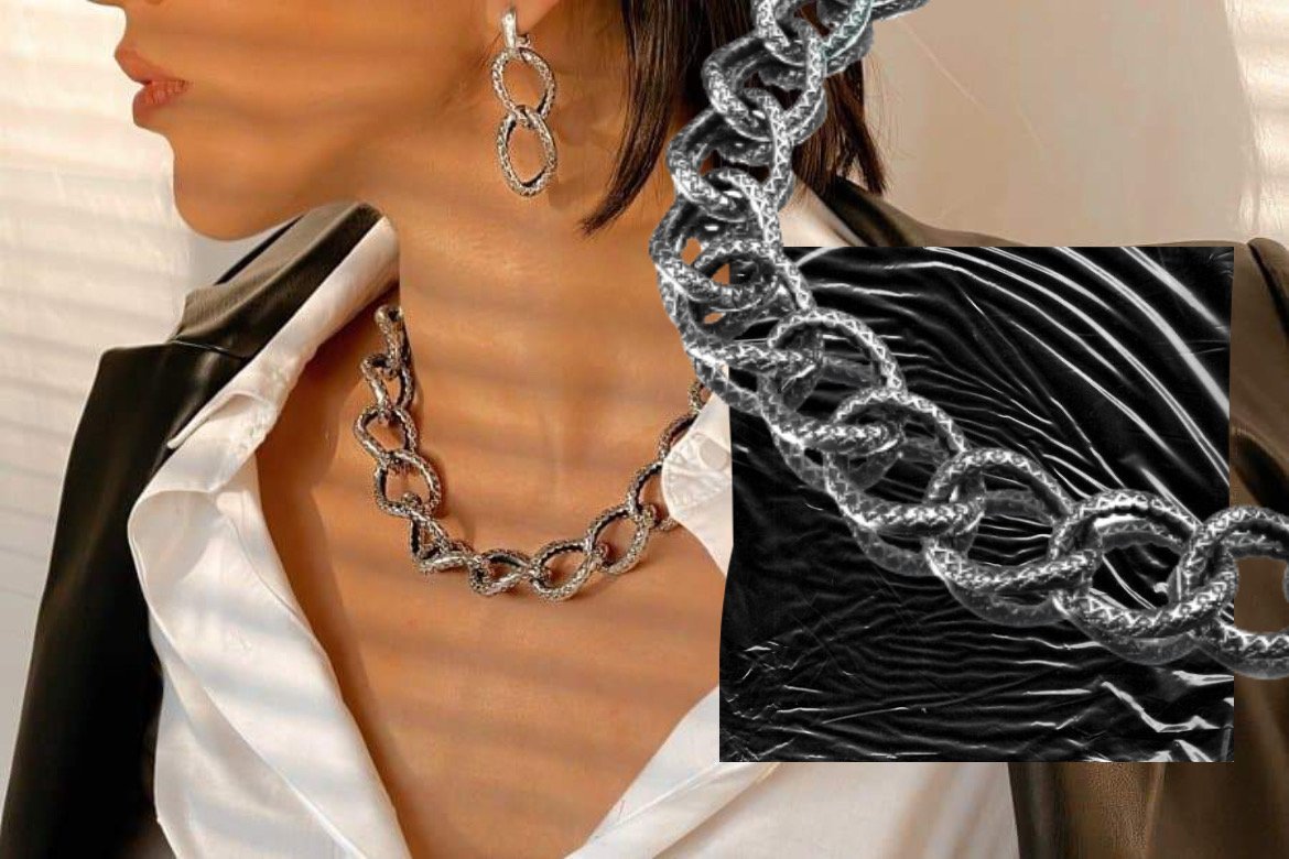 Heavy Chain Necklaces Are About to Take Over - Pregomesh
