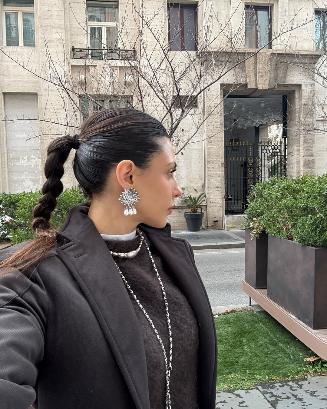 Earrings "Lavash"