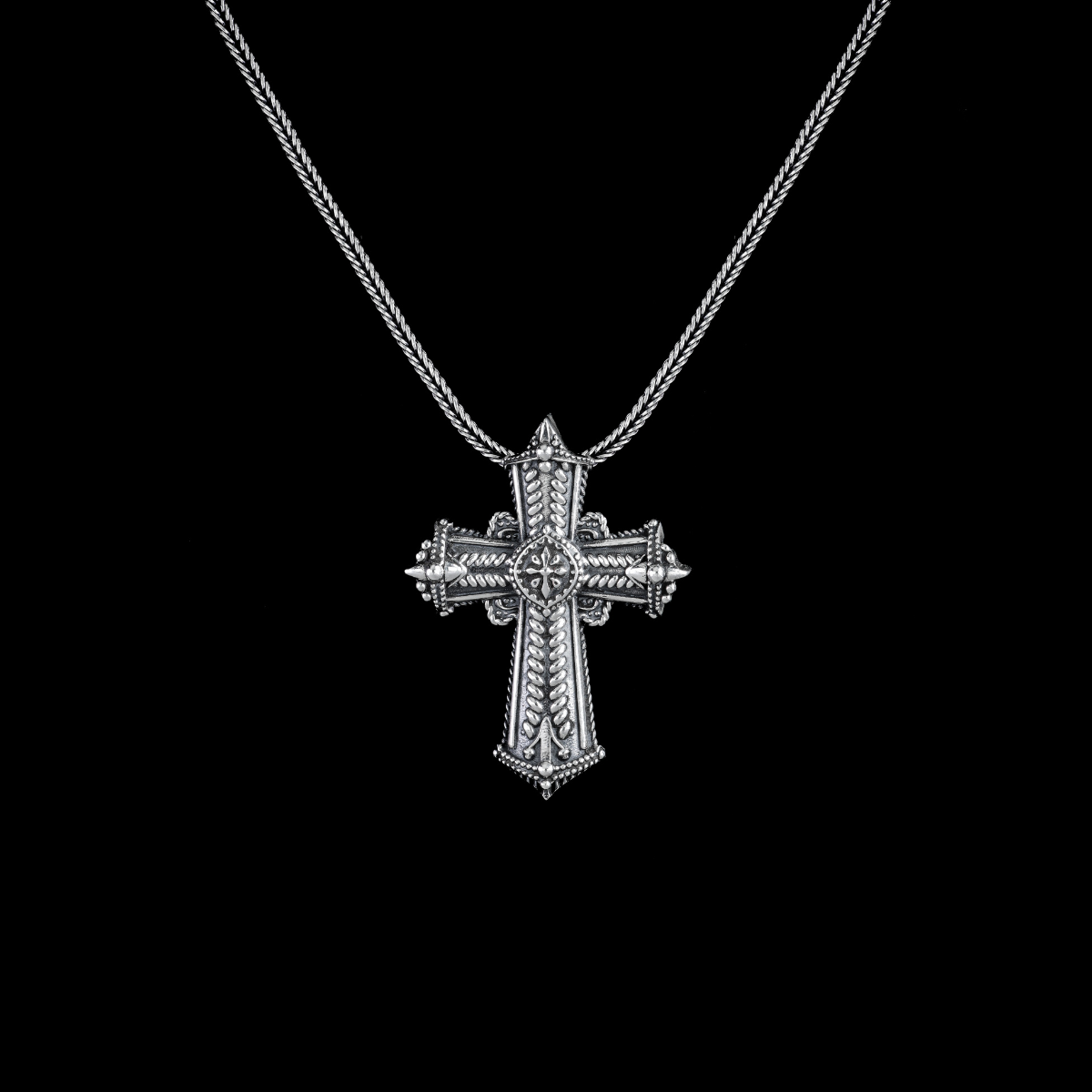 Men's Cross Chain Necklace 