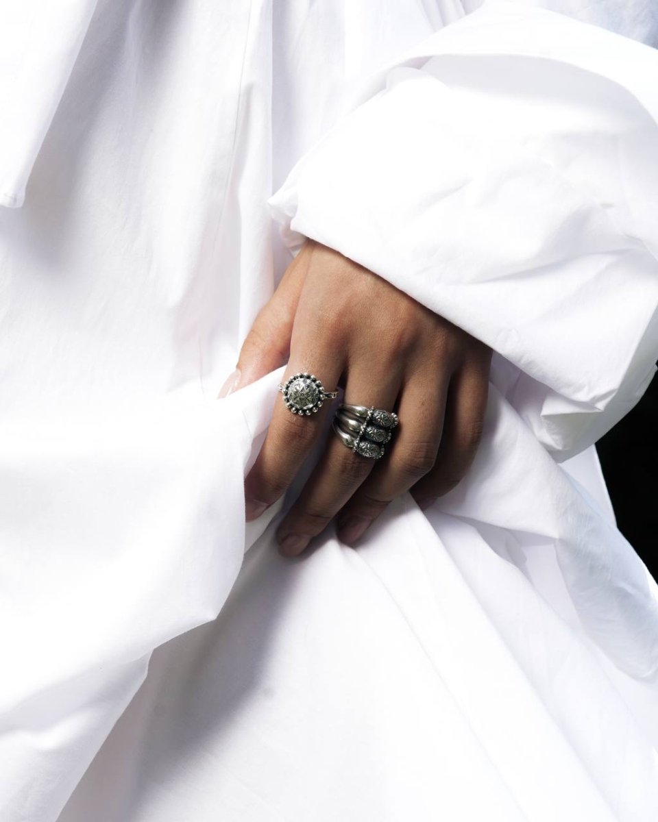 Layered Ring "Arega" - Pregomesh