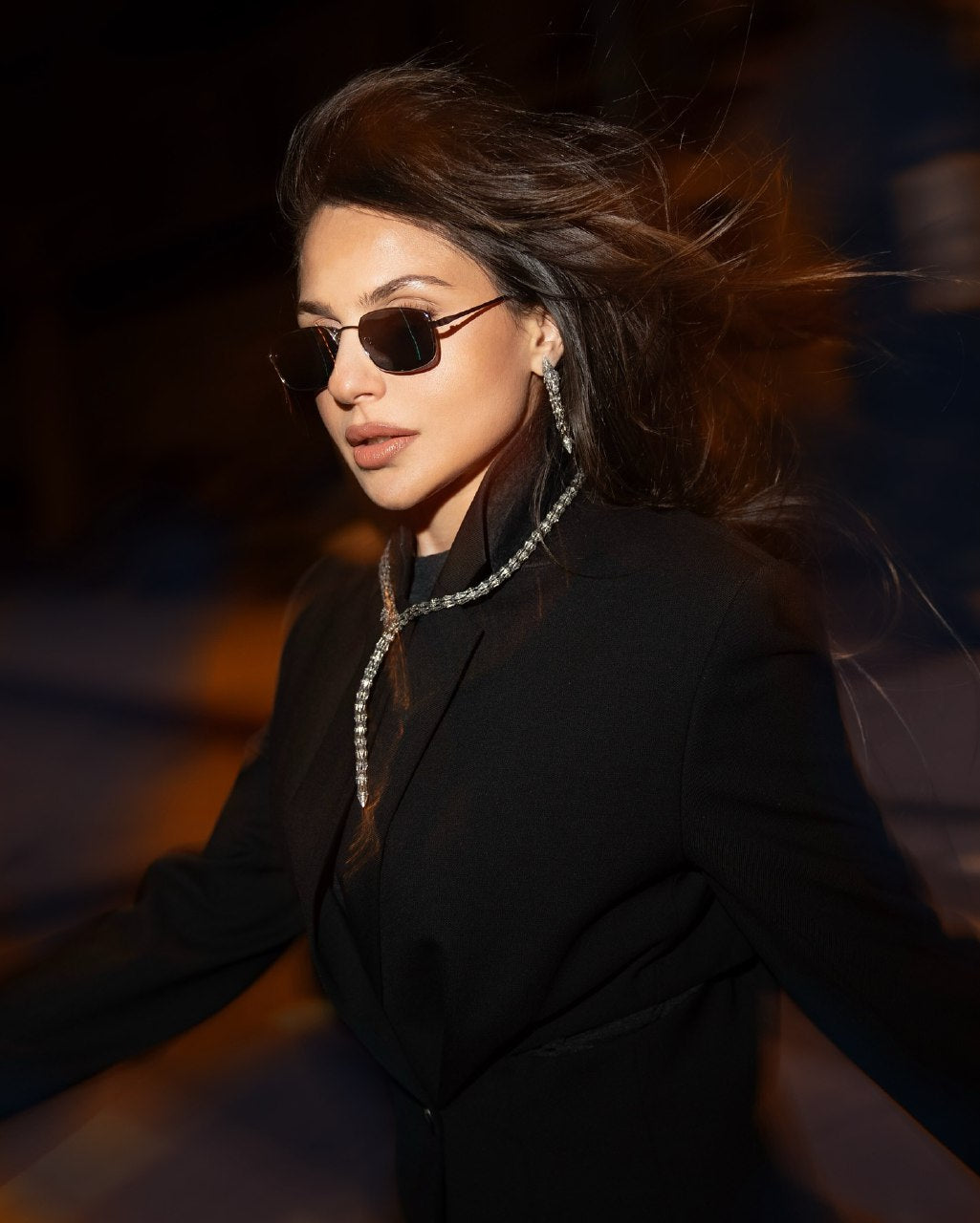 Ականջօղեր «Վիշապ» (կարճ)