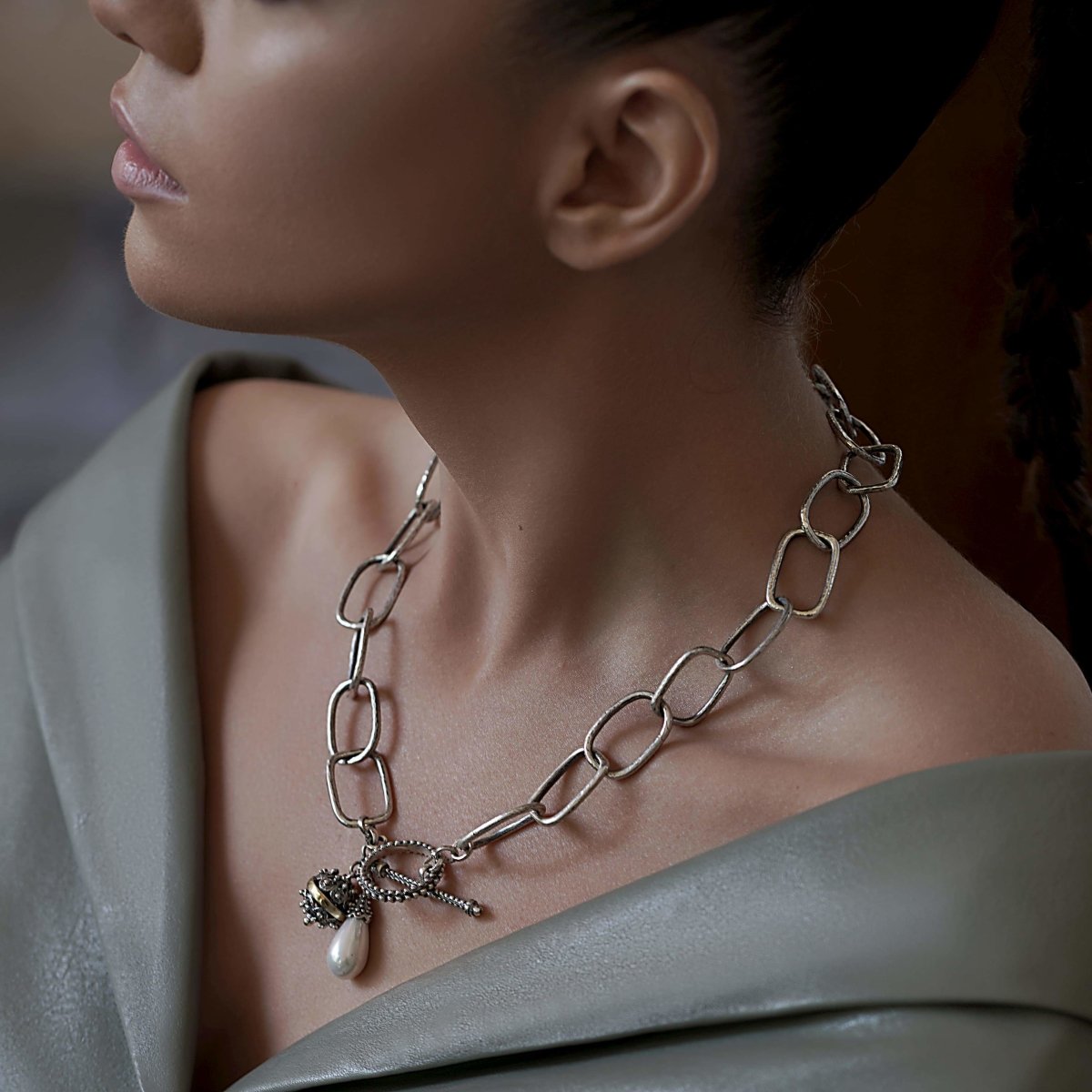 Chain Necklace "Shushi" - Pregomesh