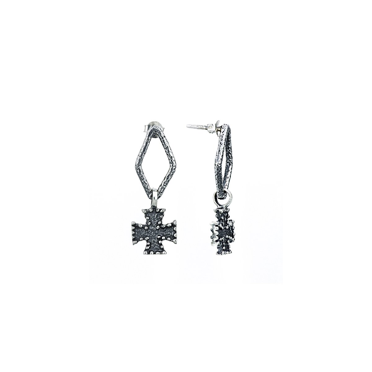 Earrings "Cilician Cross" - Pregomesh