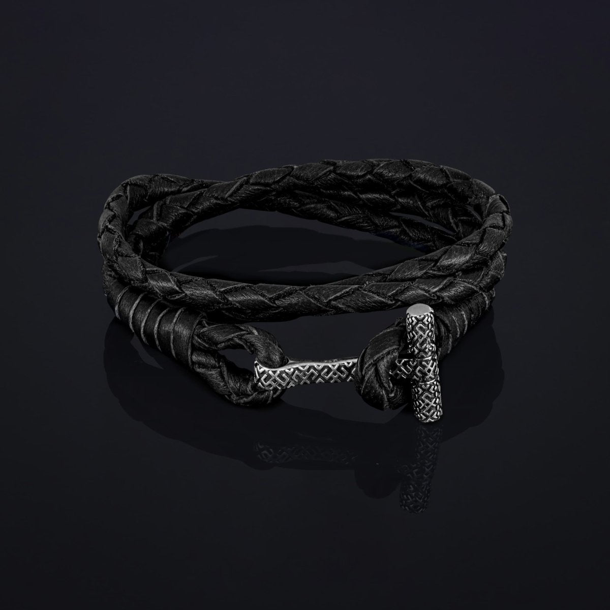 Layered Leather Bracelet 