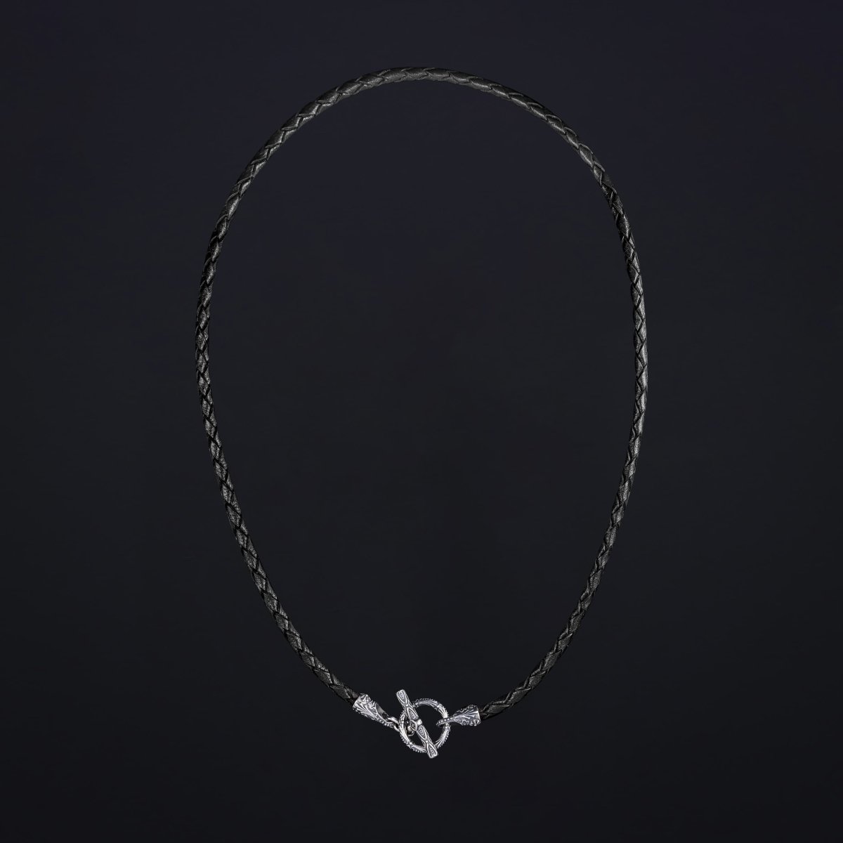 Leather Necklace "Hrapar" - Pregomesh