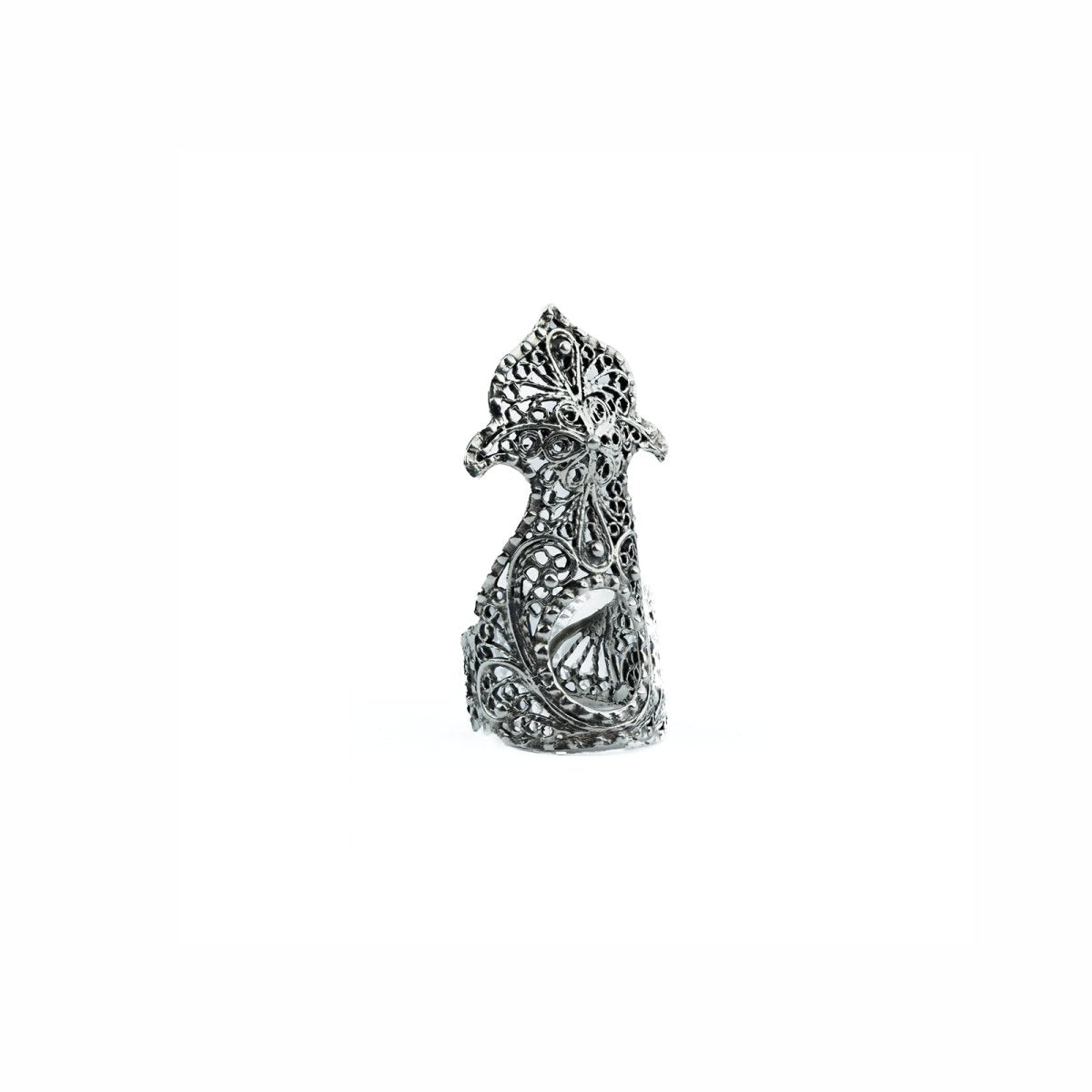 Ethnic Silver Filigree Ring Zangezur | Pregomesh