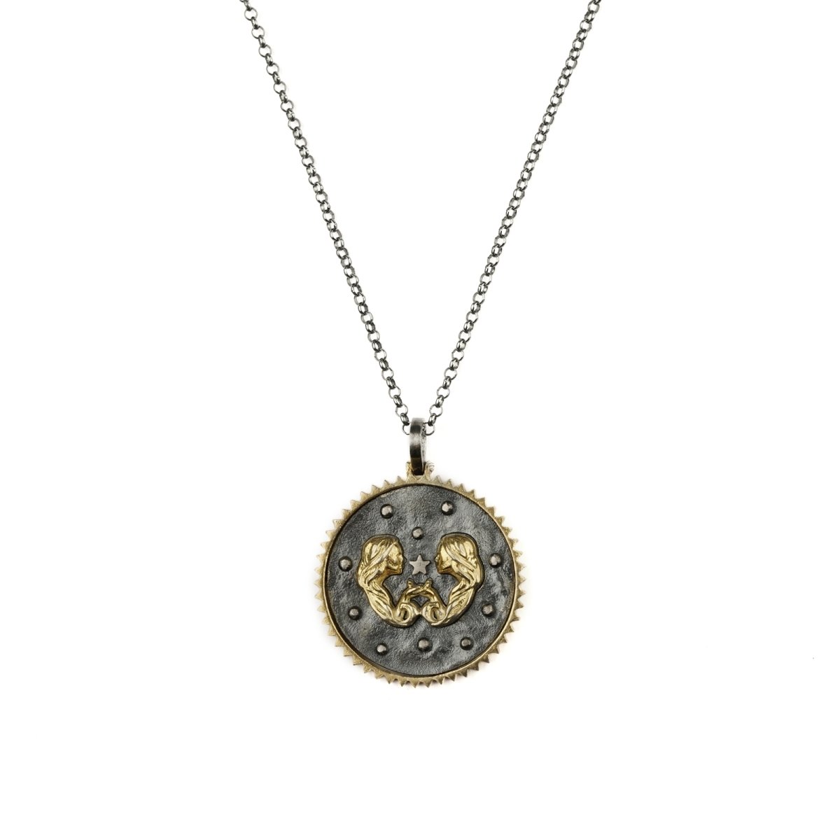 Zodiac Necklace "Gemini" - Pregomesh